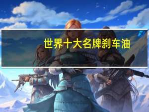 世界十大名牌刹车油