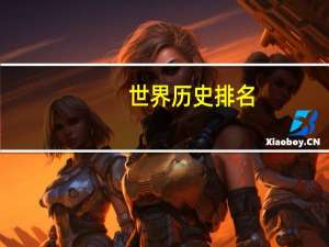世界历史排名