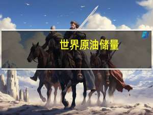 世界原油储量