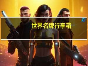 世界名牌行李箱
