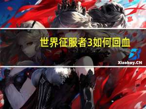 世界征服者3如何回血