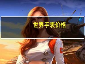 世界手表价格