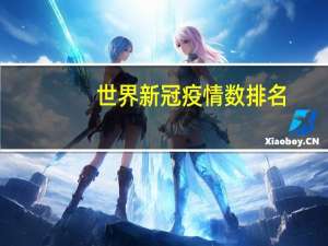 世界新冠疫情数排名