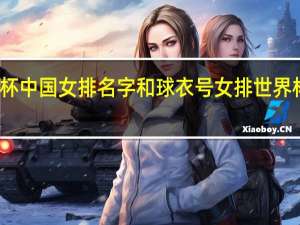 世界杯中国女排名字和球衣号 女排世界杯最佳阵容