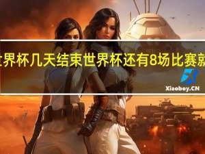 世界杯几天结束 世界杯还有8场比赛就结束了