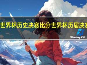 世界杯历史决赛比分 世界杯历届决赛对阵