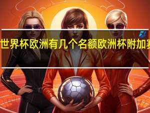 世界杯欧洲有几个名额 欧洲杯附加赛名额