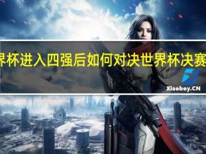 世界杯进入四强后如何对决 世界杯决赛对阵产生