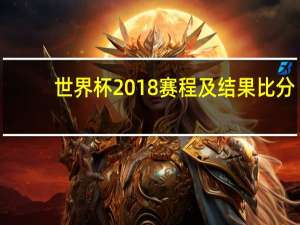 世界杯2018赛程及结果 比分（世界杯2018赛程表中国）