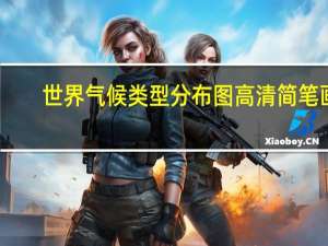 世界气候类型分布图高清简笔画（世界气候类型分布图高清）