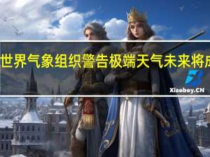 世界气象组织警告极端天气未来将成常态