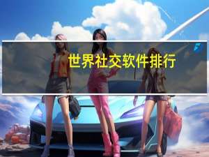 世界社交软件排行