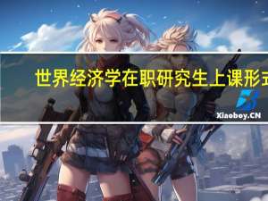 世界经济学在职研究生上课形式