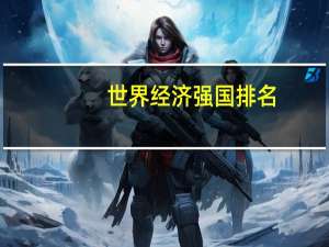 世界经济强国排名