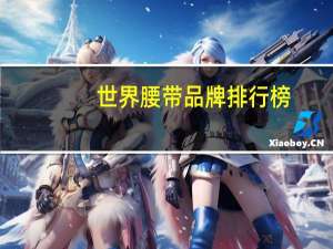 世界腰带品牌排行榜