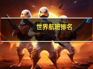 世界航班排名