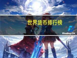 世界货币排行榜