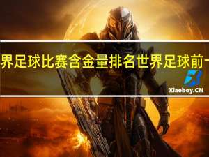 世界足球比赛含金量排名 世界足球前十位排名