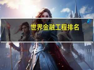 世界金融工程排名