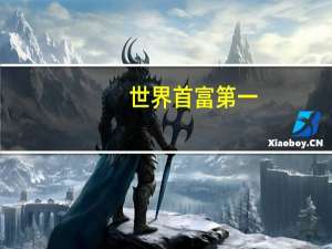 世界首富第一