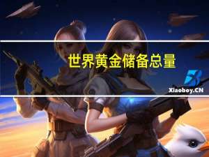 世界黄金储备总量