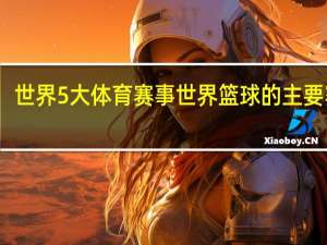 世界5大体育赛事 世界篮球的主要赛事