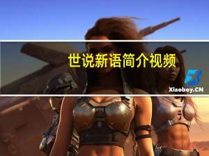 世说新语简介视频（世说新语 简介）