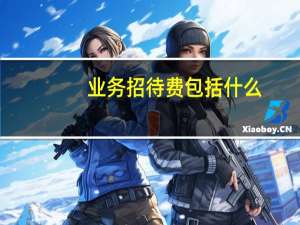业务招待费包括什么