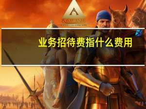 业务招待费指什么费用