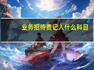 业务招待费记入什么科目