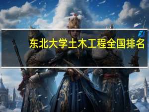 东北大学土木工程全国排名
