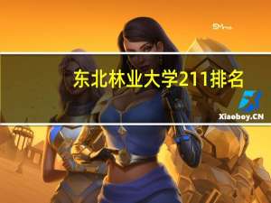 东北林业大学211排名