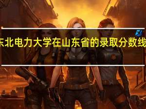 东北电力大学在山东省的录取分数线是多少