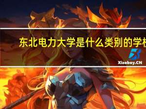 东北电力大学是什么类别的学校