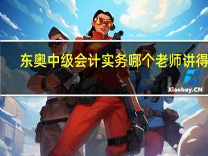 东奥中级会计实务哪个老师讲得好