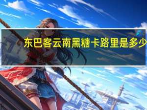 东巴客 云南黑糖卡路里是多少