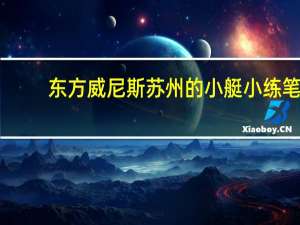 东方威尼斯苏州的小艇小练笔（东方威尼斯苏州）