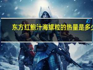 东方红 鲍汁海螺粒的热量是多少