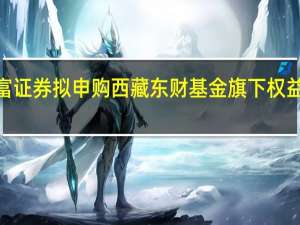 东方财富证券拟申购西藏东财基金旗下权益类公募1亿元