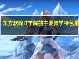 东方软峰IT学院的主要教学特色是什么
