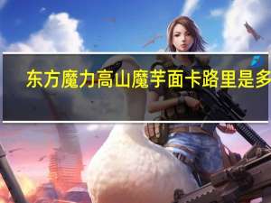 东方魔力 高山魔芋面卡路里是多少