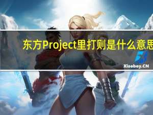 东方Project里打则是什么意思