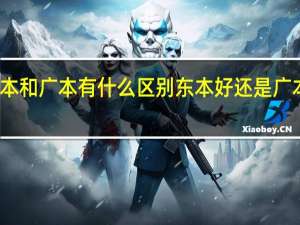 东本和广本有什么区别东本好还是广本质量好