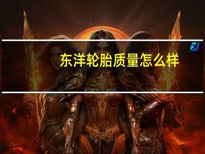东洋轮胎质量怎么样