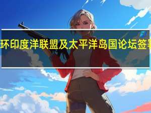 东盟同环印度洋联盟及太平洋岛国论坛签署合作备忘录