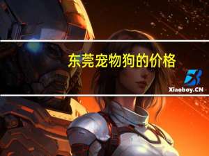 东莞宠物狗的价格