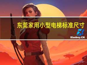 东莞家用小型电梯标准尺寸