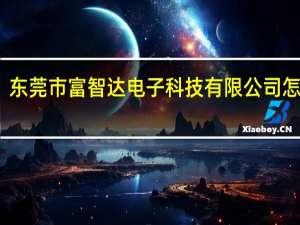 东莞市富智达电子科技有限公司怎么样