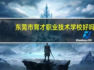 东莞市育才职业技术学校好吗