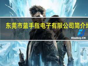 东莞市蓝手指电子有限公司简介地址（东莞市蓝手指电子有限公司简介）